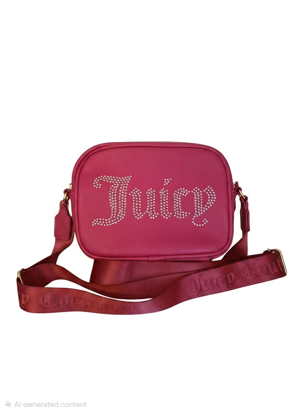 Juicy Couture Hot Pink Crossbody Camera Bag